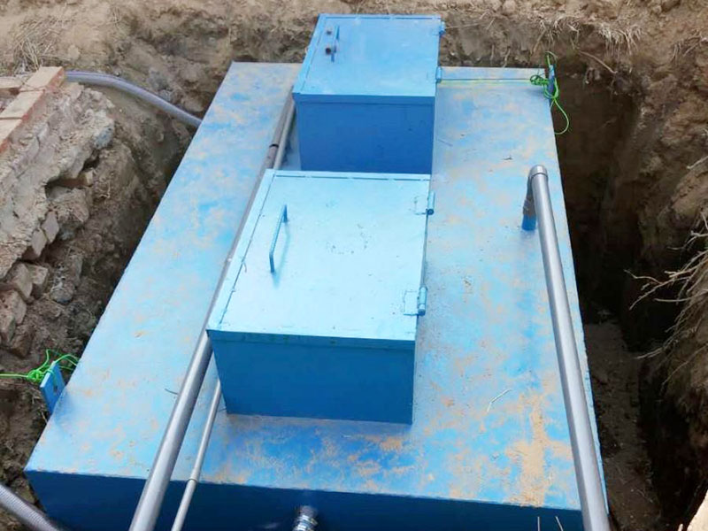 地埋式污水處理設備套什么定額？